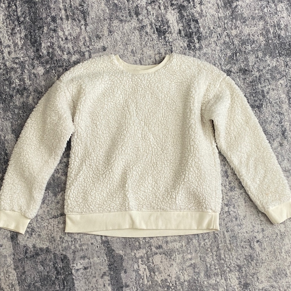 a new day Cream Textured Sweater